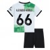 Billige Liverpool Alexander-Arnold #66 Børnetøj Udebanetrøje til baby 2023-24 Kortærmet (+ korte bukser)